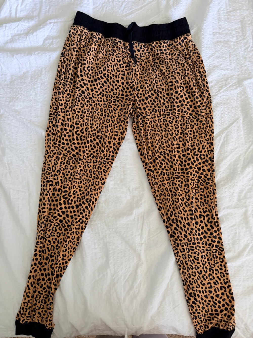 Little Sleepies Women’s Classic Leopard-Print pajama pants size medium